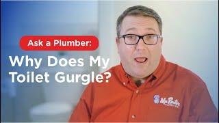 Why Does My Toilet Gurgle After I Flush? | Ask a Plumber by Mr. Rooter Plumbing