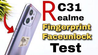 Realme C31 Fingerprint Settings | Realme C31 Fingerprint Kaise Lagaye | Set FaceUnlock Realme C31 