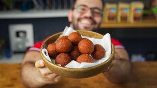 كبة برغل مقلية العجينة بدون لحم | Fried Bulgur Kubba