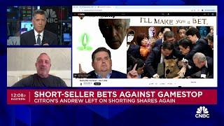 GameStop short-seller Andrew Left joins Scott Wapner as 'Roaring Kitty' holds a live stream