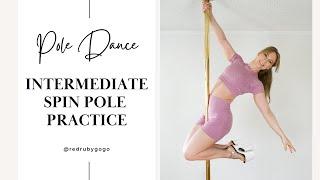 Pole Dance Intermediate Skill Practice