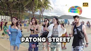 [4K]  Walking on Patong Streets in Phuket, Thailand ( Oct 2023 )