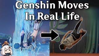 Genshin Impact Moves Recreated in Real Life