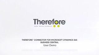 Therefore™ Connector for Microsoft Dynamics 365 Business Central