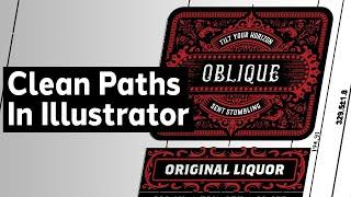 Create Clean Paths in Adobe Illustrator | How to Add and Delete Anchor Points