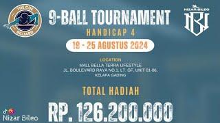 [ Semi Final ] Yudha - D'Palace Vs Donny - Farero | The Cue Billiard 9-Ball Turnament Handicap 4