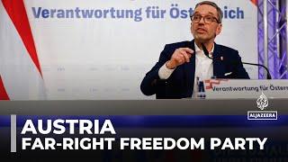 Austria political crisis: Far-right freedom party will begin coalition talks