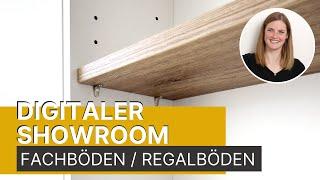 Fachböden / Regalböden | Digitaler Showroom | meine möbelmanufaktur