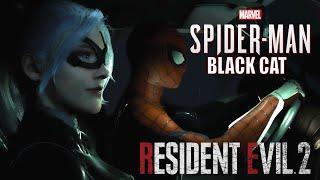 Spider-man and Black Cat in Raccoon City! Resident Evil 2 Remake