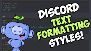 Discord all text formating styles | Bitzit