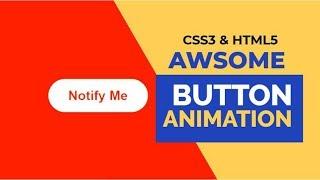 CSS Button Animation - expandable button effect using HTML5 | CSS3 | Javascript