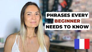 30 Essential French Phrases for Absolute BEGINNERS (with pronunciation)