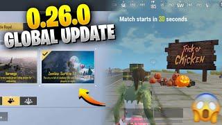 Finnally  Zombie Mode आएगा | Pubg Lite Global Update 0.26.0  | Zombie Mode And All New Features |