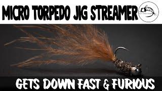 Micro Torpedo Jig Streamer - Fly Tying Tutorial (Streamer Pattern)