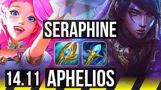 SERAPHINE & Senna vs APHELIOS & Rell (ADC) | 6/3/12, 700+ games | EUW Master | 14.11