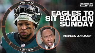 Stephen A. HATES Eagles’ decision to sit Saquon + Ideal landing spots for Aaron Rodgers | First Take