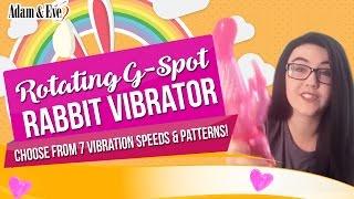 Rotating G-Spot Rabbit Vibrator Review  The Best Vibrating Rabbit Sex Toy : G Spot Stimulator