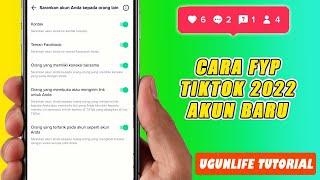 Cara FYP Tiktok 2022 Akun Baru