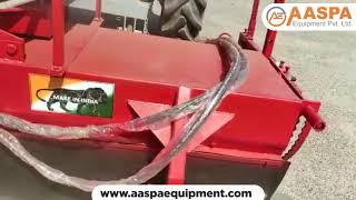 Road Broomer machine | Hydraulic Broomer Best Price | Aaspa Equipment