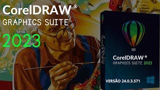 Como Baixar e instalar Corel Draw 2023 Original Ativação Vitalícia - Português #AtivandoCorelDraw