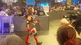 AJ STYLES ENTRANCE IN CHICAGO 12/27/2016