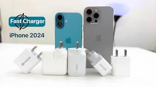 Best iPhone charger in India 2024 | Best fast charger for iPhone 16,15,14,13,12 | Hindi