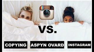 COPYING ASPYN OVARD'S INSTAGRAM FOR A WEEK: COPYING INSTAGRAM PHOTOS FOR A WEEK