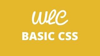 Watch Learn Code - Learn Basic CSS Overview