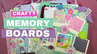 Craft Fair Idea #3: Crafty Memory Boards 🩷 Craft Fair Series 2024