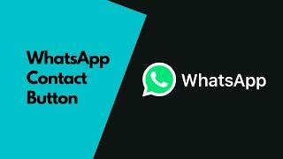 How To Create A WhatsApp Contact Button For Your Website - Part 1 - Live Blogger