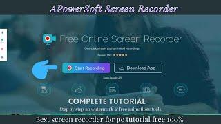 Best screen recorder for pc FREE I Apowersoft screen recorder for pc windows10 #kaushal bros #shorts