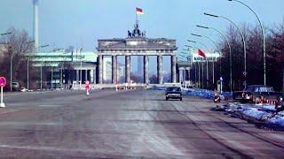 Berlin in 1969 [60FPS HD] Berlin Wall & the Death Strip, Brandenburg Gate in the 1960s