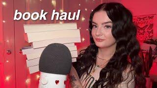 ASMR a romance book haul to help you relax 