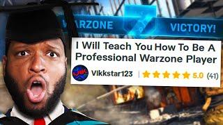 I Hired A Professional WARZONE coach from Fiverr