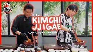 Cooking HEALTHY KIMCHI JJIGAE STEW  | Ryan Bang