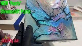 ColorPlay Live Tuesday  w/ Chromaqshift paints | Leslie Ohnstad-ColourArte Creations Part One of two
