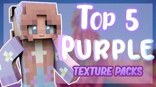 Top 5 Purple Texture Packs for PVP 1.8.9 (Minecraft Pack Showcase)