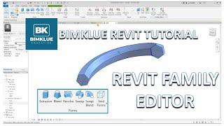 REVIT TUTORIAL - FAMILY EDITOR