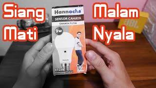 Review Bohlam Sensor Cahaya Hannochs #hanochs