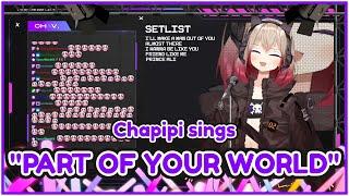 VTuber Chapipi sings "Part of Your World" -The Little Mermaid-【LIVE COVER】