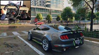 NFS Unbound Race Ford Mustang GT - Logitech g29 gameplay
