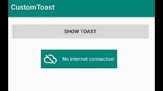 Custom Toast in Android(Message With Image and Change Text position)