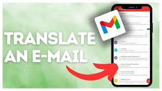 How to translate an e-mail in Gmail?