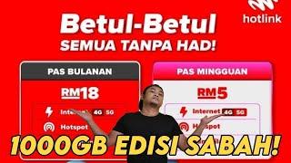 Ni Ke Simkad Yang RM20 Dapat 1000GB Tu?-Hotlink Edisi Sabah