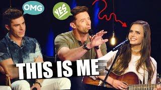 Singing "This Is Me" for Zac Efron, Hugh Jackman & Zendaya (from The Greatest Showman Movie)