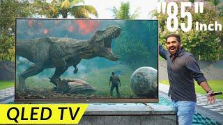 VU Masterpiece 85" Inch QLED 4K TV | First Impression it's HUGEE!!