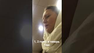 1, 2 голос и тенора. Глас. Певческие курсы. Церковное пение.