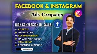 Fiverr GIG Image Design For Facebook Instagram Ads Campaign | Fiverr GIG Image Design In Photoshop