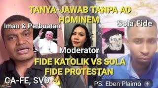 RM. CAFE, SVD IMAN & PERBUATAN VS PS. EBEN SOLA FIDE "Tanpa Ad Hominem"