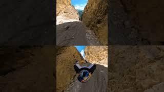 GoPro | Death Star Wingsuit BASE Dual POV  Fred Fugen #Shorts #BASE